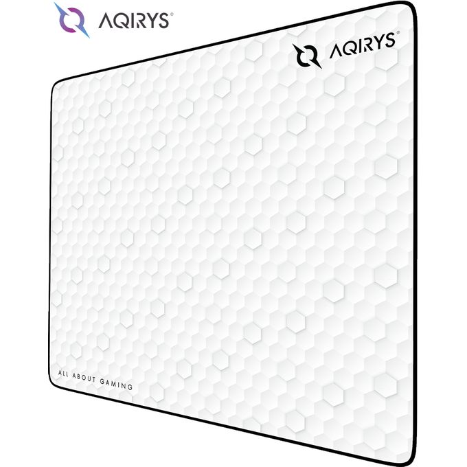 AQIRYS Tapis de souris Gamer WEBB Extra-Large XL - Blanc à prix pas cher