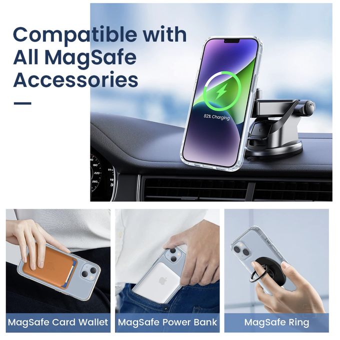 Coque Magnétique pour iPhone 13 Pro Max - Compatible avec Le chargeur  MagSafe