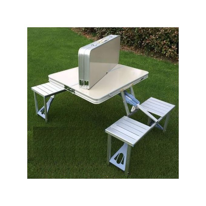 Slide  #1 Generic Table valise Camping et pique-nique - Aluminium - Table Pliante