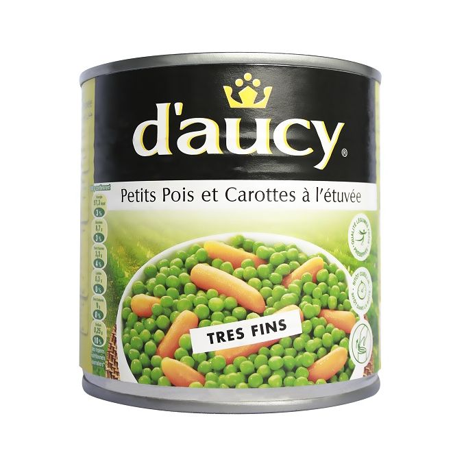 D'aucy D'AUCY -it pois et jeunes carottes 1/2 daucy image 0