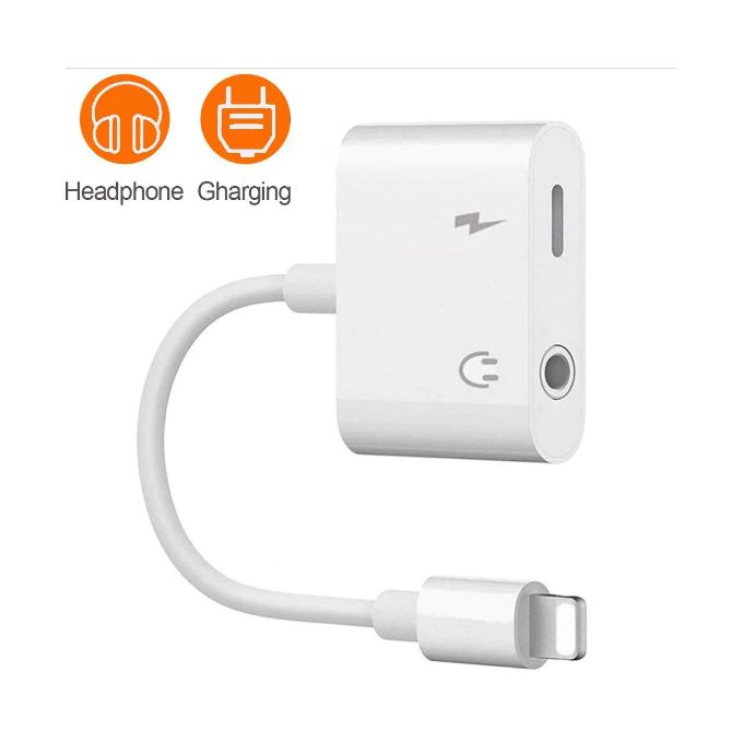 Adaptateur Audio et Charge iPhone vers Jack 3.5mm Lightning