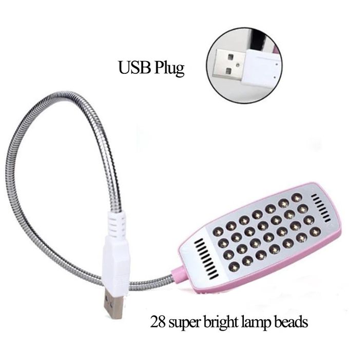 Sans Marque Pack 2 USB Lampe Led Lumière - PC - Flexible à prix pas cher