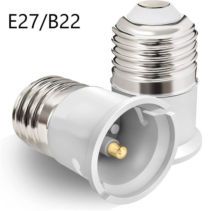 Adaptateur pour lampe douille E27 vers B22