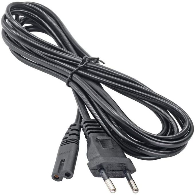 Câble d'alimentation Câble d'alimentation Câble de prise européenne Câble  IEC 3 broches pour PC, moniteur, imprimante, PS3 / PS4 Pro, scanner, TV
