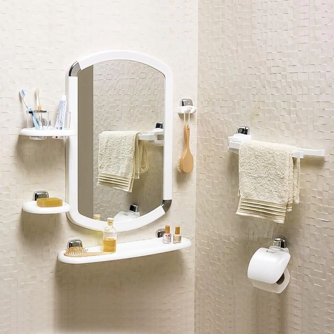 Ensemble d'accessoires salle de Bain Promodar là où on se ressource