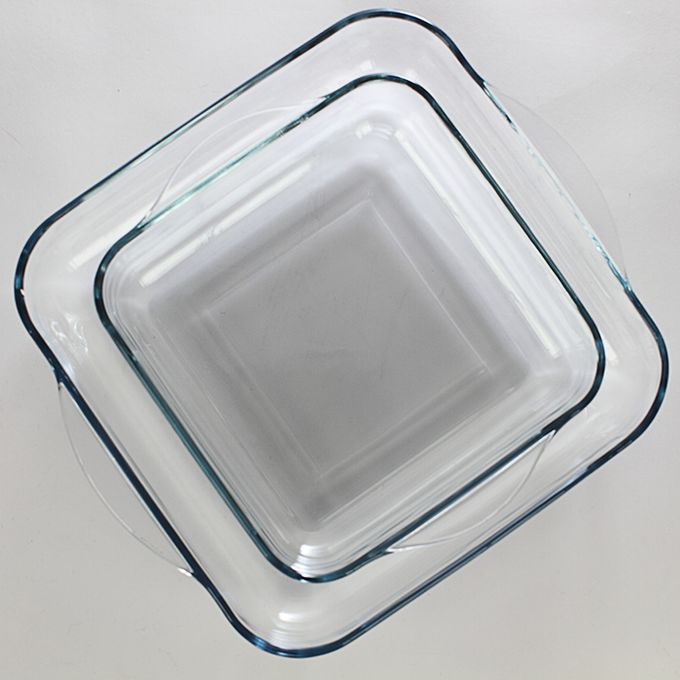 Borcam Pyrex en verre avec couvercle - Moule - 19 x 15.9 x 7cm à prix pas  cher