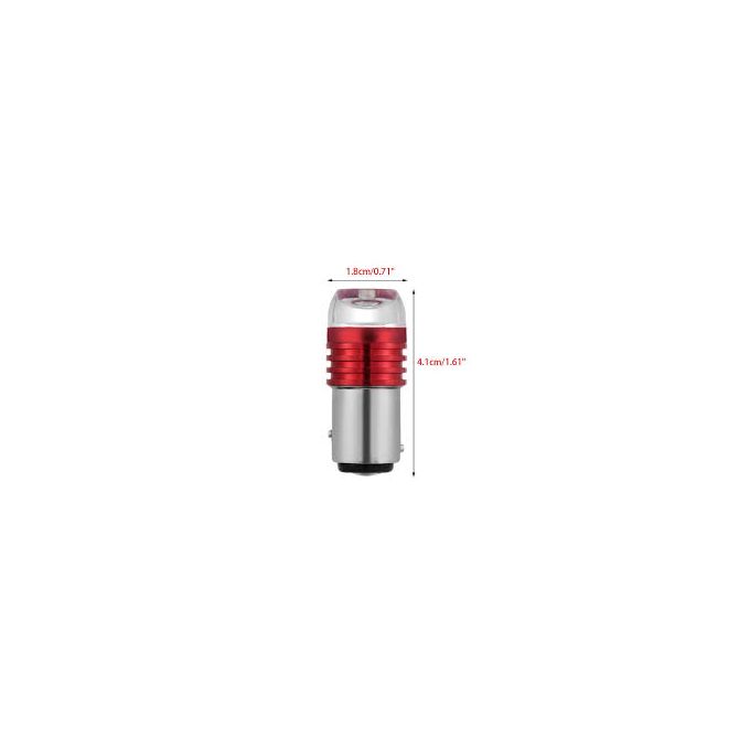 Sans Marque 2 Ampoules Flash - Led - Pour Feux De Stop De Voiture