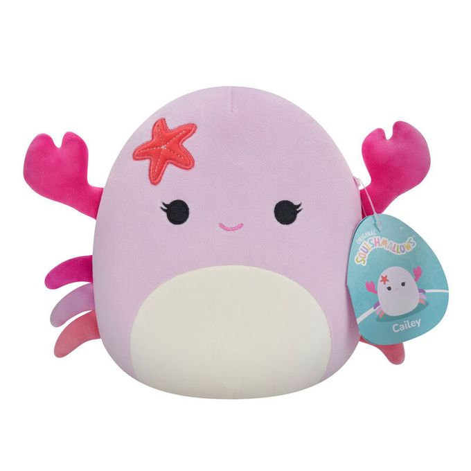 Squishmallows Petite peluche - Cailey - Pink Crab W - SQCR04093 image 0