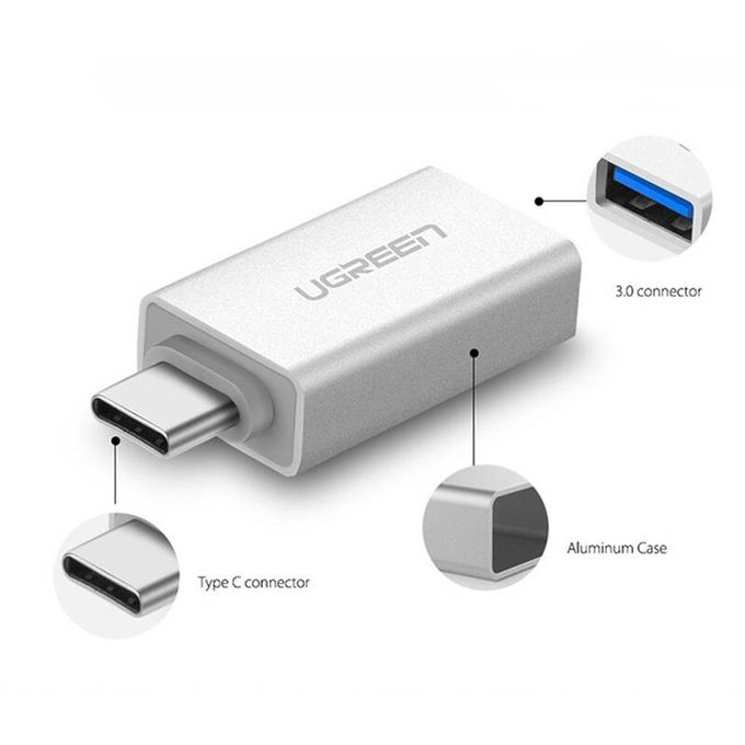 Slide  #1 Ugreen Adaptateur OTG Type-C vers USB-A 3.0 (5Gbps) - Compatible MacBooK, iPhone 15 & Galaxy S24 series