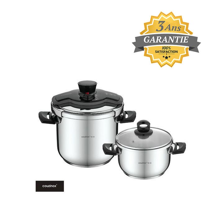 Cocotte Sitram Sitrapro 8 Litres - Gris et Rouge (711647