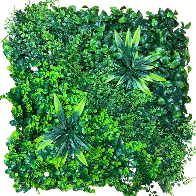 DJO Panneau décoratif 3D SICILIA - Mur végétal artificiel - 50cm*50cm image 0