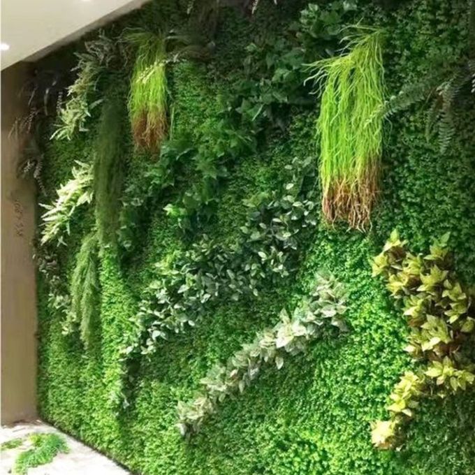 Slide  #5 DJO Panneau décoratif 3D SICILIA - Mur végétal artificiel - 50cm*50cm