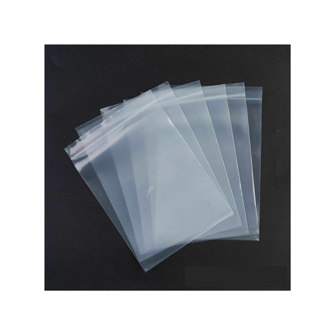 Sachet alimentaire Zip 160x220 mm (x1000 pcs) - Transparent - Résis