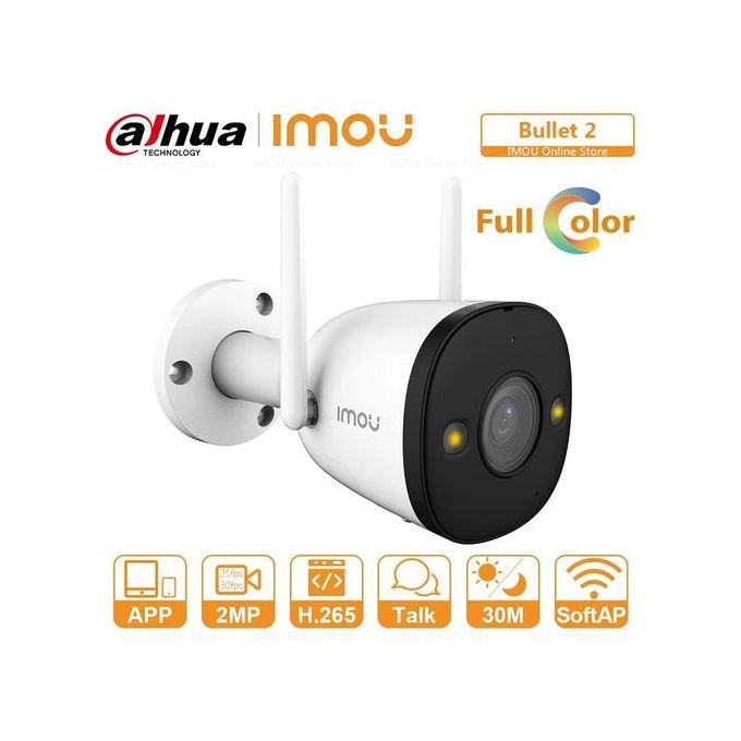 Imou By Dahua imou Caméra de Surveillance WiFi Extérieure - 1080P full  color à prix pas cher