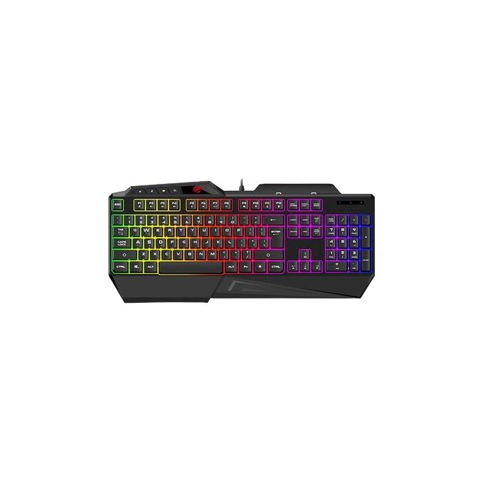 Havit Clavier filaire USB Gamer KB-488L RGB BACKLIT- Noir image 0