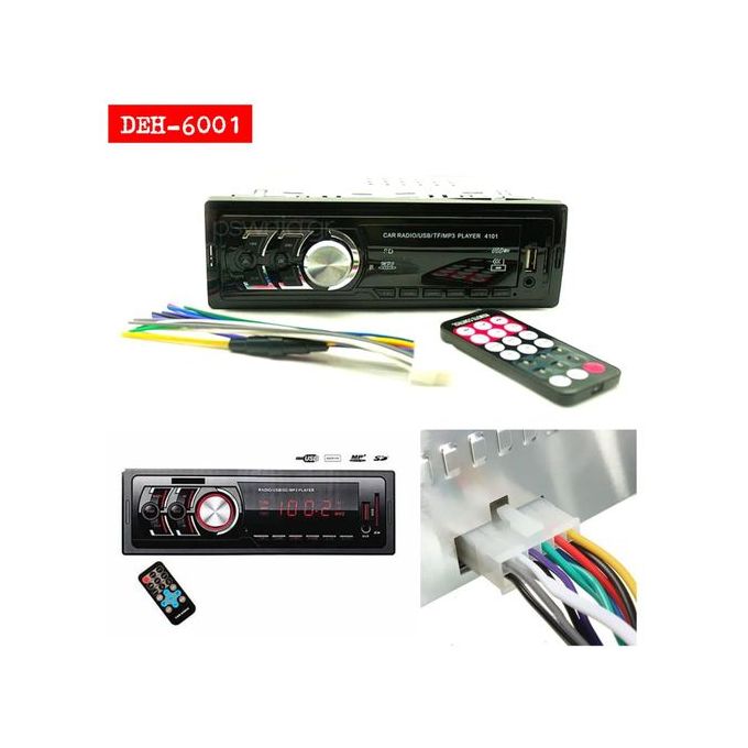 Slide  #1 Autoradio Bluetooth - FM-MP3-USB-SD-AUX ISO 4 x 60W + Télécommande