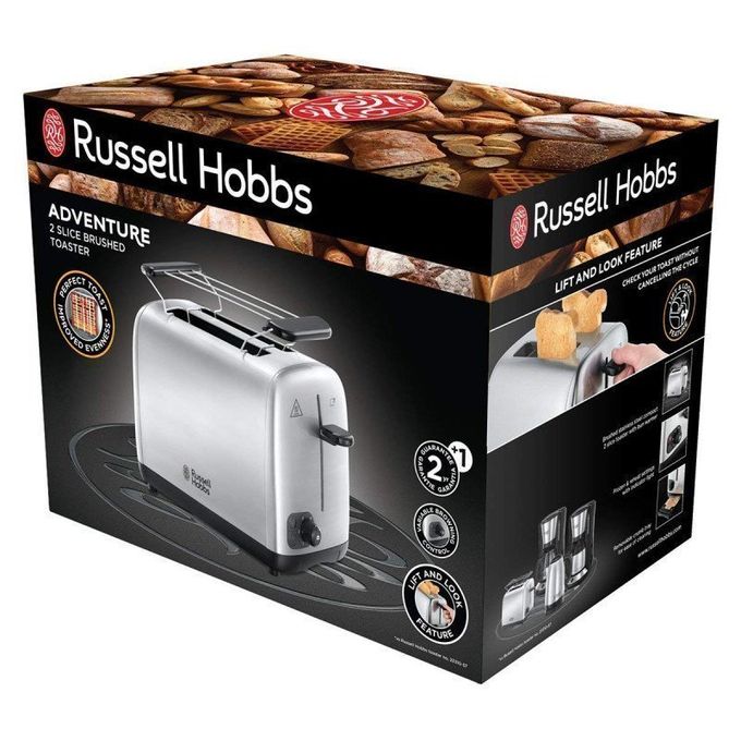 Russell Hobbs Grille Pain - Adventure - 24080-56 - 850W - Garantie