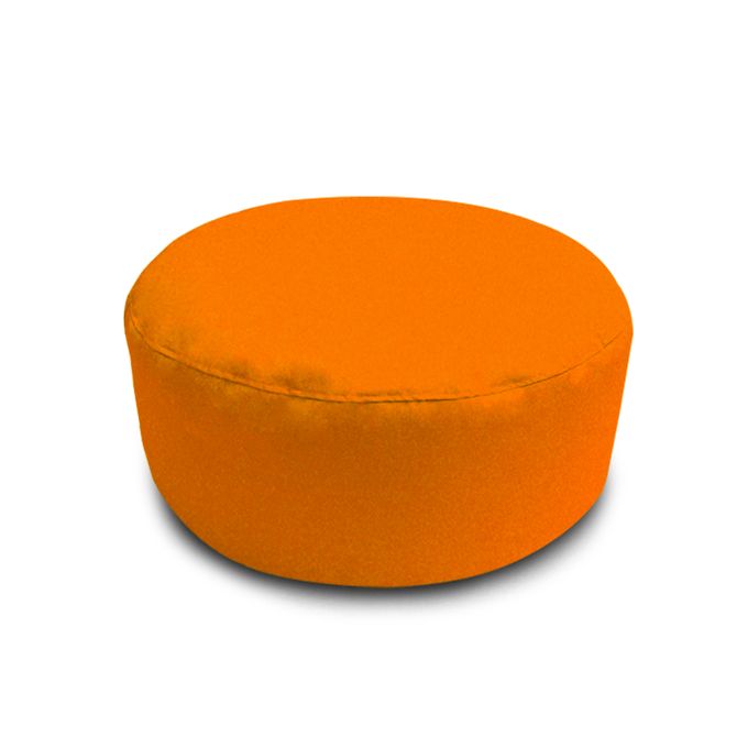 Pouffy POUF TABLE ROND 60*30 cm - ORANGE image 0