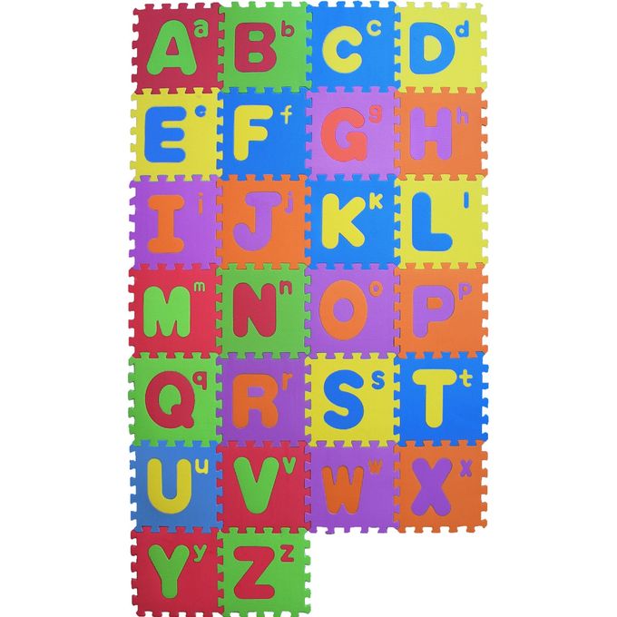 Eva Puzzle Mats 26 Tapis Puzzle En Mousse Alphabet A A Z Couvrant 2 34 M Educatif A Prix Pas Cher Jumia Tunisie