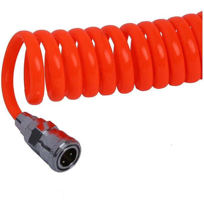 Tuyau flexible en spirale 10m pour circuits pneumatiques