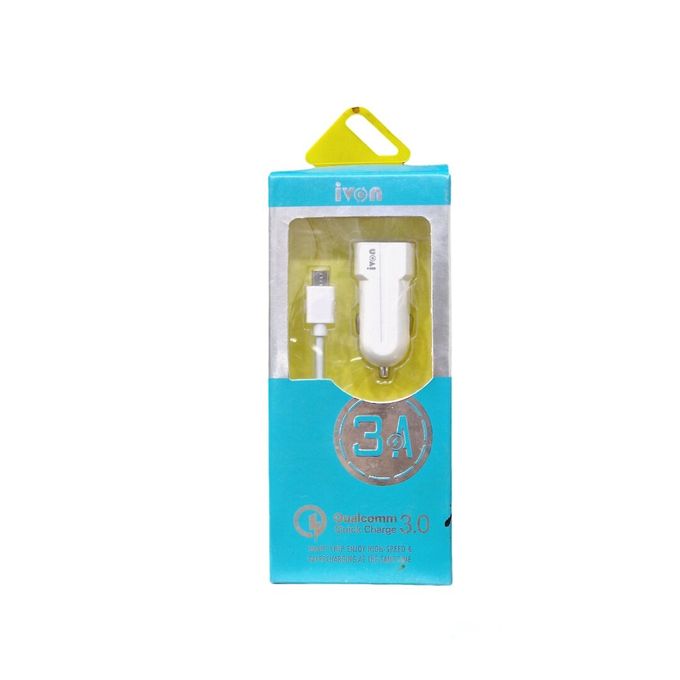 Ivon Car Charger + Cable Micro Usb image 0