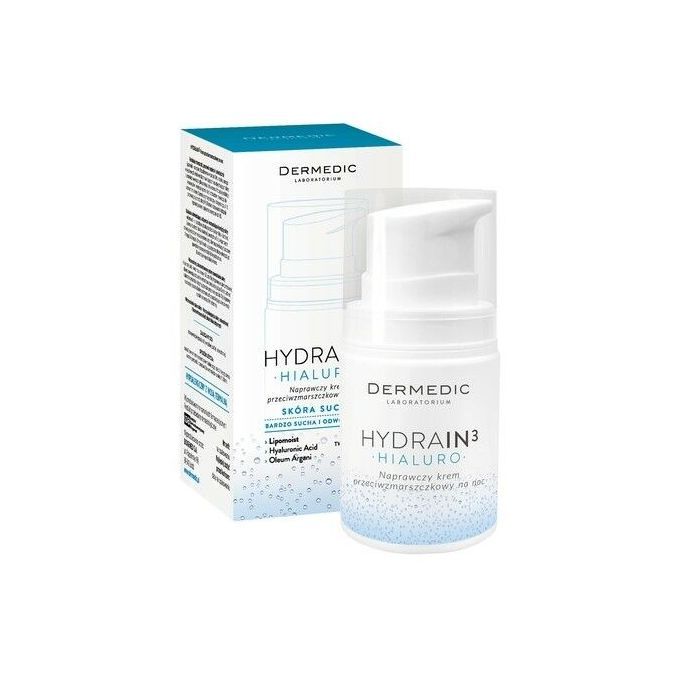 DERMEDIC HYDRAIN 3 CREME DE NUIT HYDRATANTE ANTI AGE