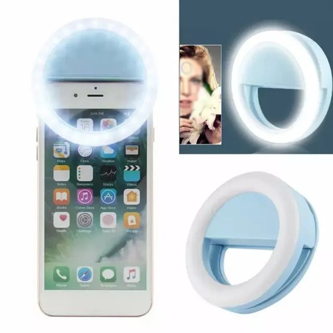 Ring Led light Pour Selfie - Bleu image 0
