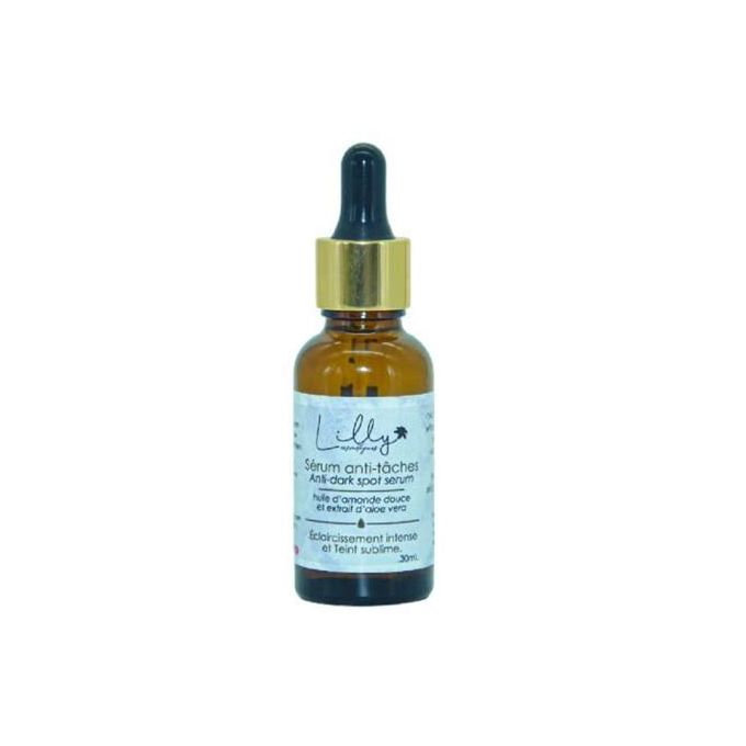 Lilly cosmétiques Sérum anti-tâches huile d’amande douce et extrait d’aloe vera - 30ml image 0