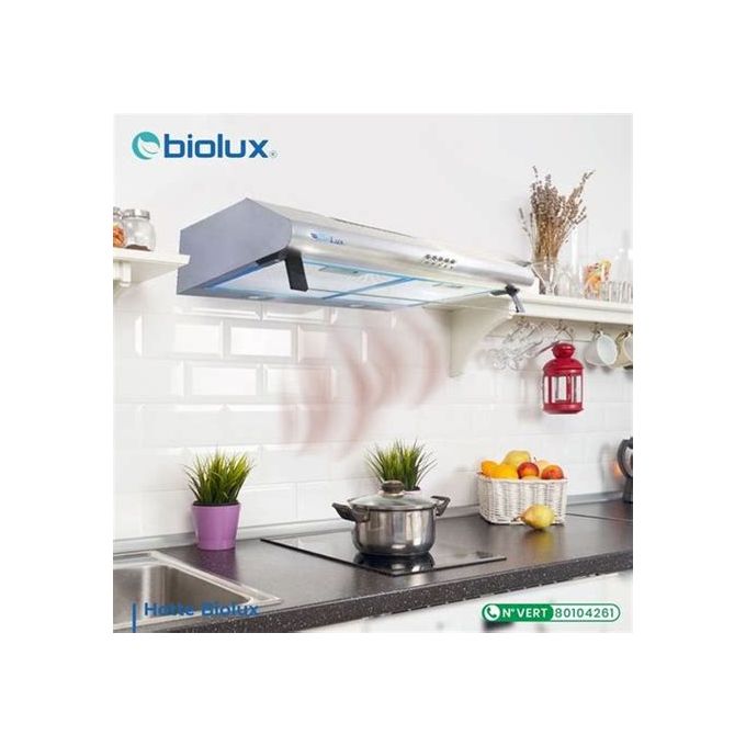 Hotte de cuisine aspirante Casquette 60cm Inox FRIONOR 5500X - Oskab