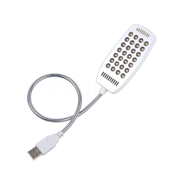 Generic Lampe USB de 28 Led - Flexible - Blanc prix tunisie 