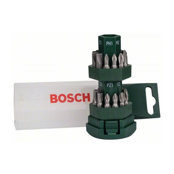 Mini Coffret 24 embouts de vissage BOSCH disponible en Tunisie