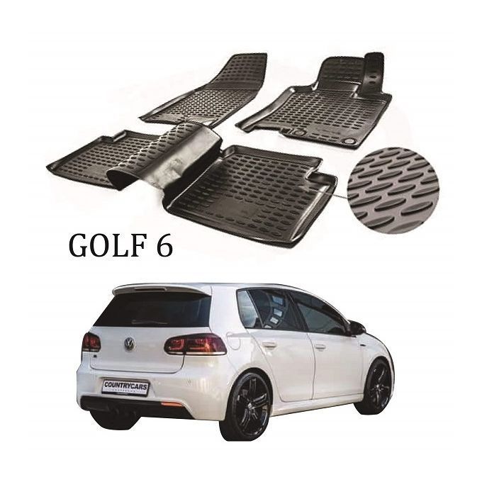 SAHLER tapis sur mesure VOLKSWAGEN GOLF 6 . 2006 - 2012 - 4D - MADE IN  TURKEY - à prix pas cher