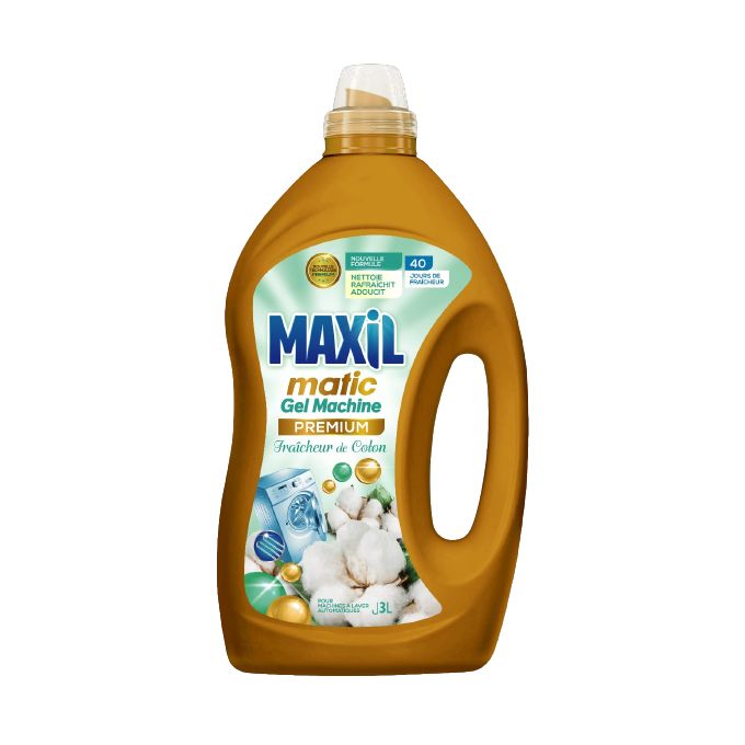 Maxil Gel Machine Premium - Fraicheur de Coton - 3L image 0