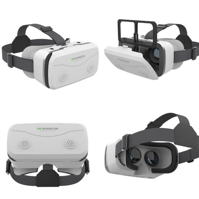 VR SHINECON Lunettes professionnelles VR 3D ergonomiques, avec trou de refroidissement, pour casque d'écoute, Image claire image 0