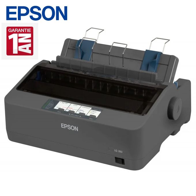 Epson Imprimante matricielle LQ-350 A4 - 24 Aiguilles - 80 Colonnes (C11CC25001) image 0