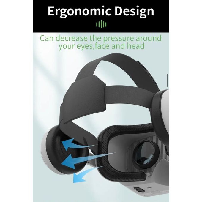 Slide  #4 VR SHINECON nouveau lunettes 3d VR réalité virtuelle - casque stéréo - casque de jeu boîte vidéo réalité virtuelle