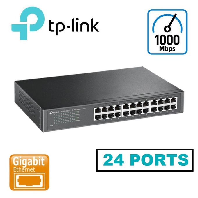 TP-Link Switcheur réseau Informatique - 24 ports Ethernet - Gigabit image 0