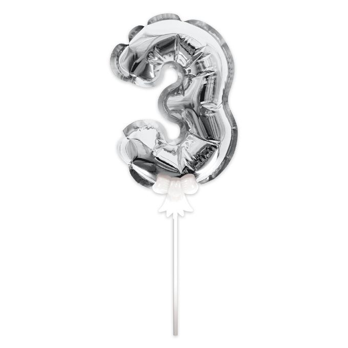 Generic Numéro 3 ballon anniversaire fête décoration image 0