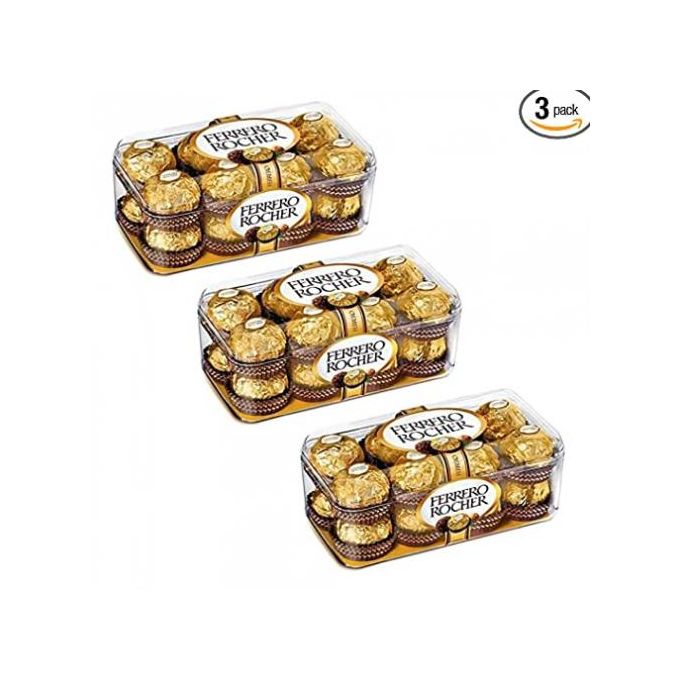 Ferrero Rocher Chocolat 16 PC - Pack de 3 Boites - شكلاطة image 0