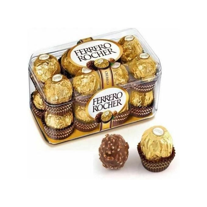 Slide  #1 Ferrero Rocher Chocolat 16 PC - Pack de 3 Boites - شكلاطة