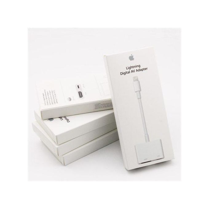 Adaptateur Lightning AV Numérique - Blanc APPLE