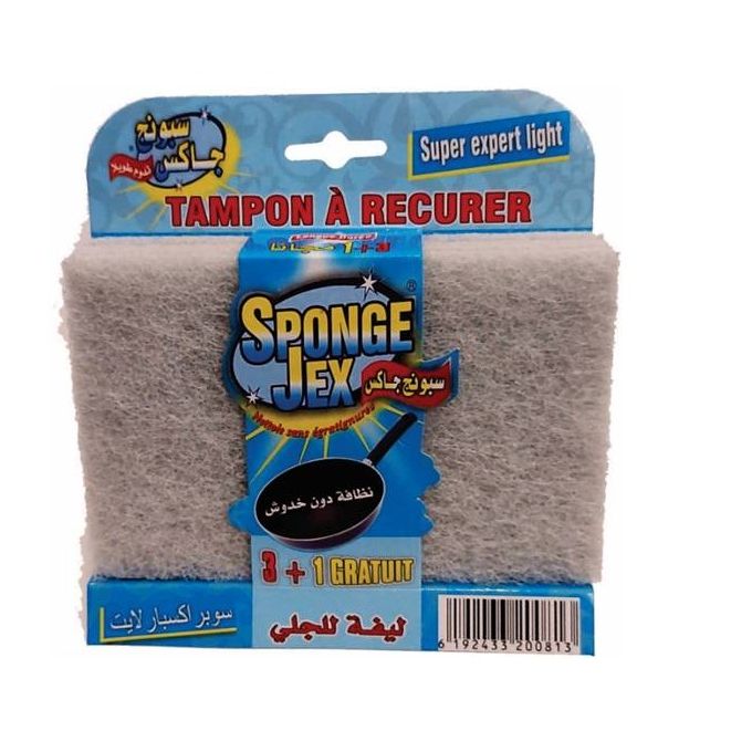 SPONGE-JEX Tampon à Récurer Exper -7+3- à prix pas cher