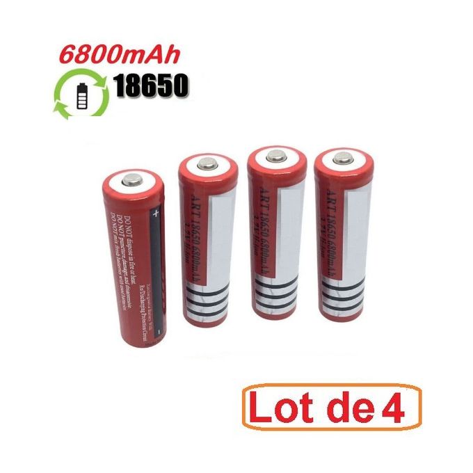 Uniross Batterie Pile 18650 à souder 3.7v lithium rechargeable