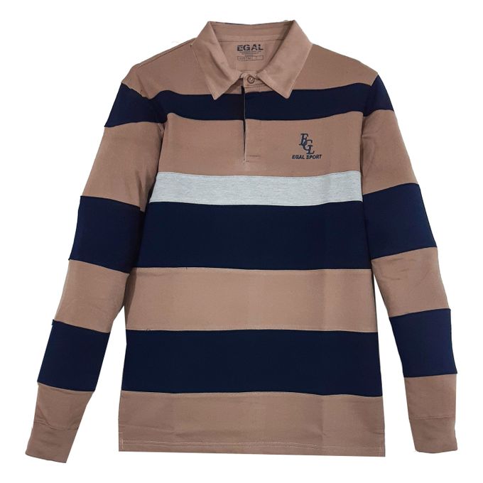Etre exclusif Polo Homme - Taupe - 880009 H23 image 0