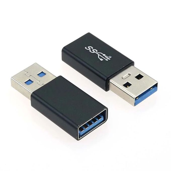 DEVIS Adaptateur USB mâle vers Type-C femelle- Fonction OTG/ Transfert de données/ USB 3.0 100 W 5A image 0