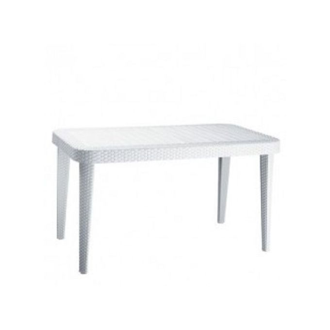 Sofpince Table prestige - 120*70 cm - Rotin -Blanc image 0