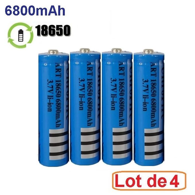 Chargeur quatre batterie 18650 3,7V Tunisie