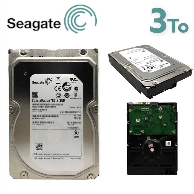 Disque Dur Externe SEAGATE 12To 3.5'' - Noir prix tunsie