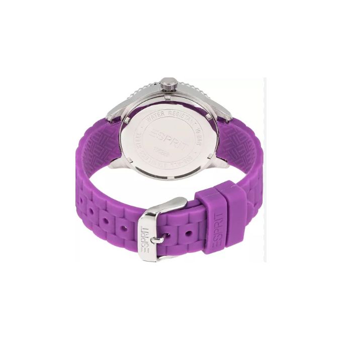 Slide  #1 Esprit Montre pour femme - Violet - Silicone - Garantie 1An