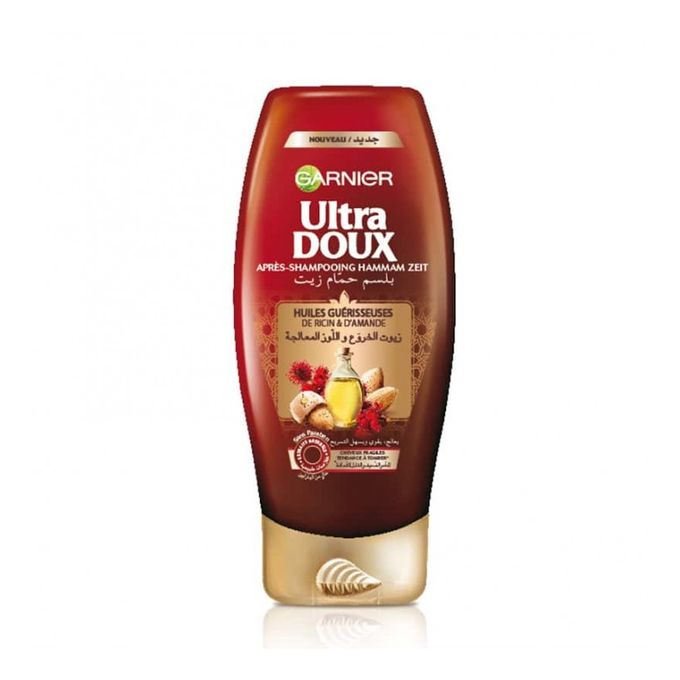 Ultra Doux - Shampooing à l'huile de ricin et d'amande - 400ml - MaxiBeauty